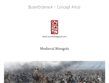 Tablet Screenshot of burenerdene.com